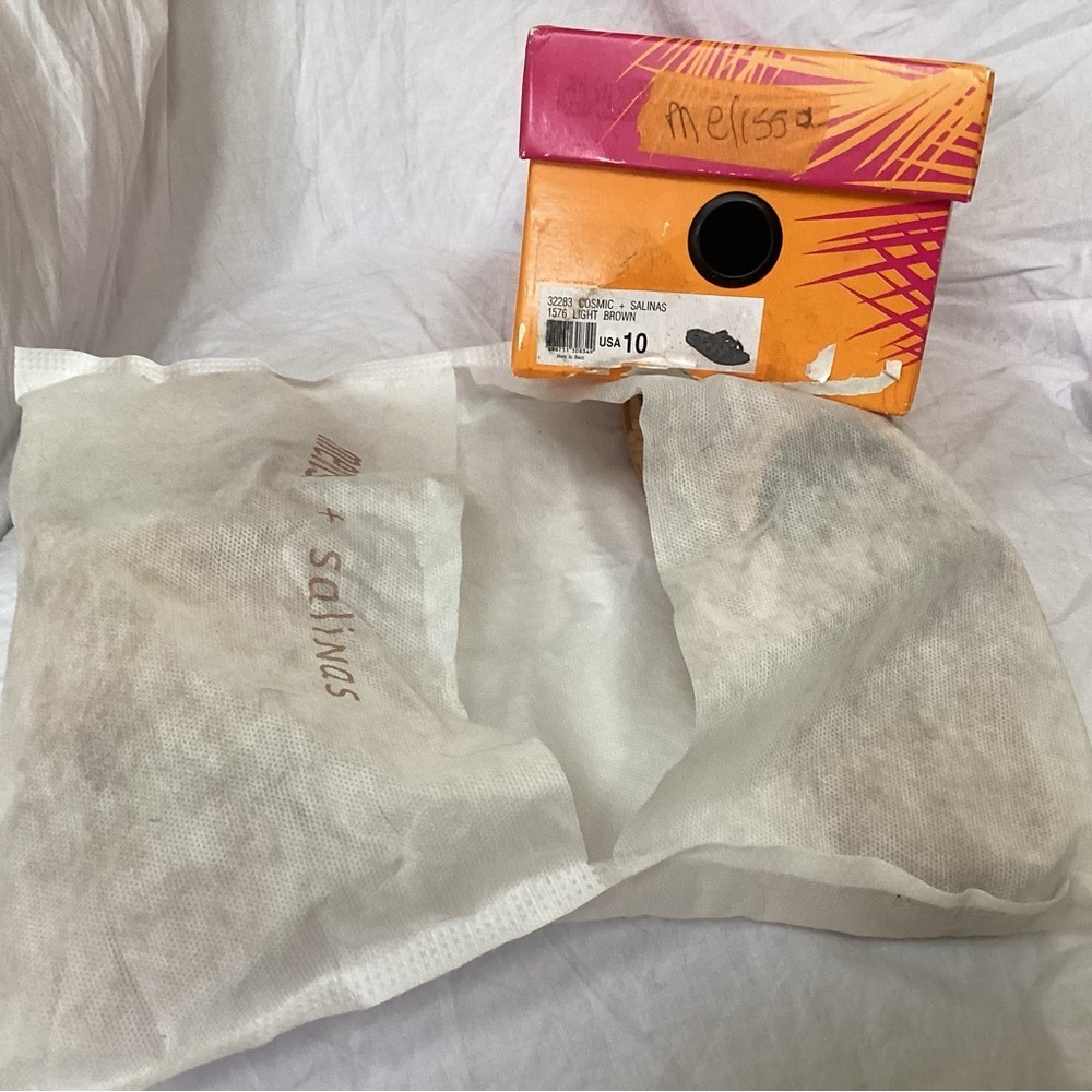 Melissa Cosmic + salinas AD NIB Tan Sandals, Women’s Size 10M - Picture 9 of 11